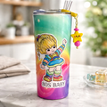 80's Baby - Rainbow Brite with Star Straw Charm